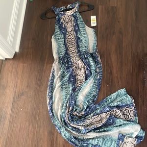 NWT sleeveless Maxi dress